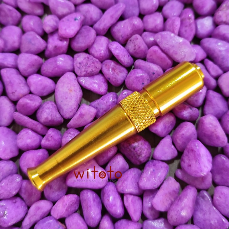 PIPA BATE LISA DORADA